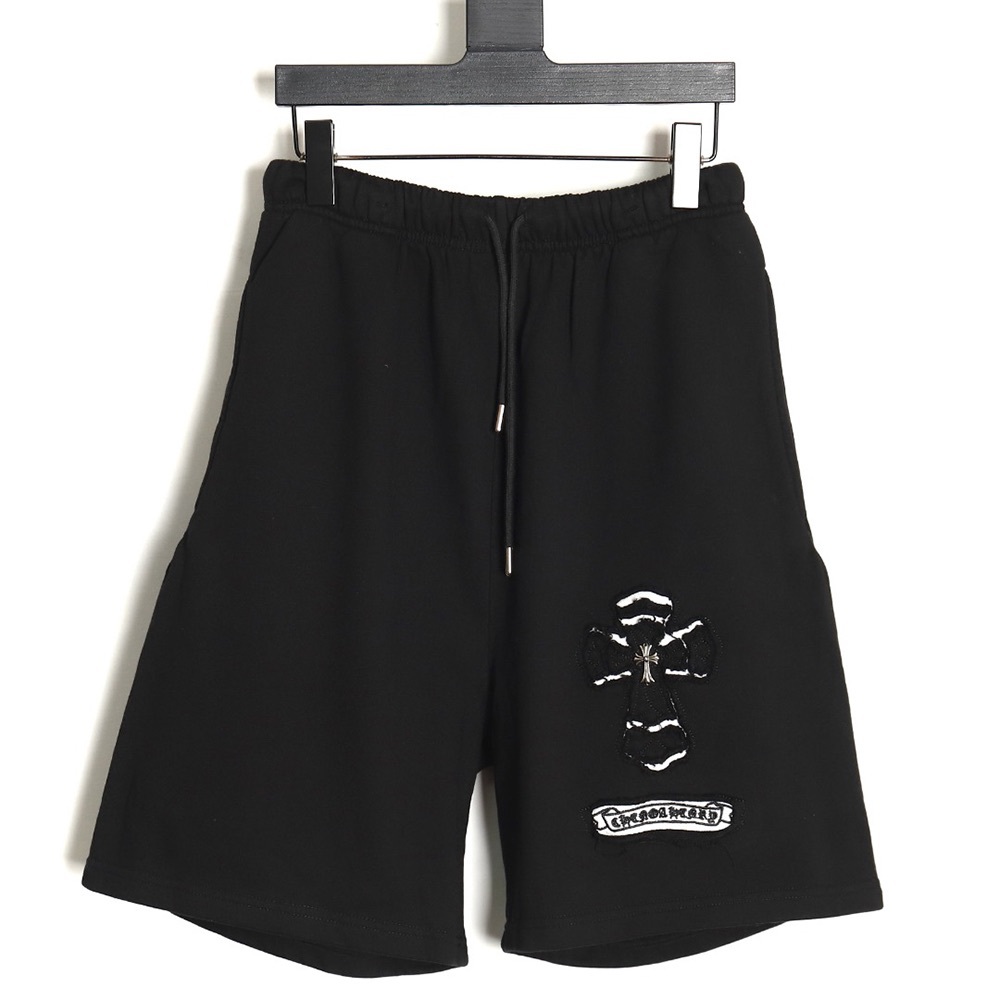 Chrome Hearts Casual Drawstring Shorts Black